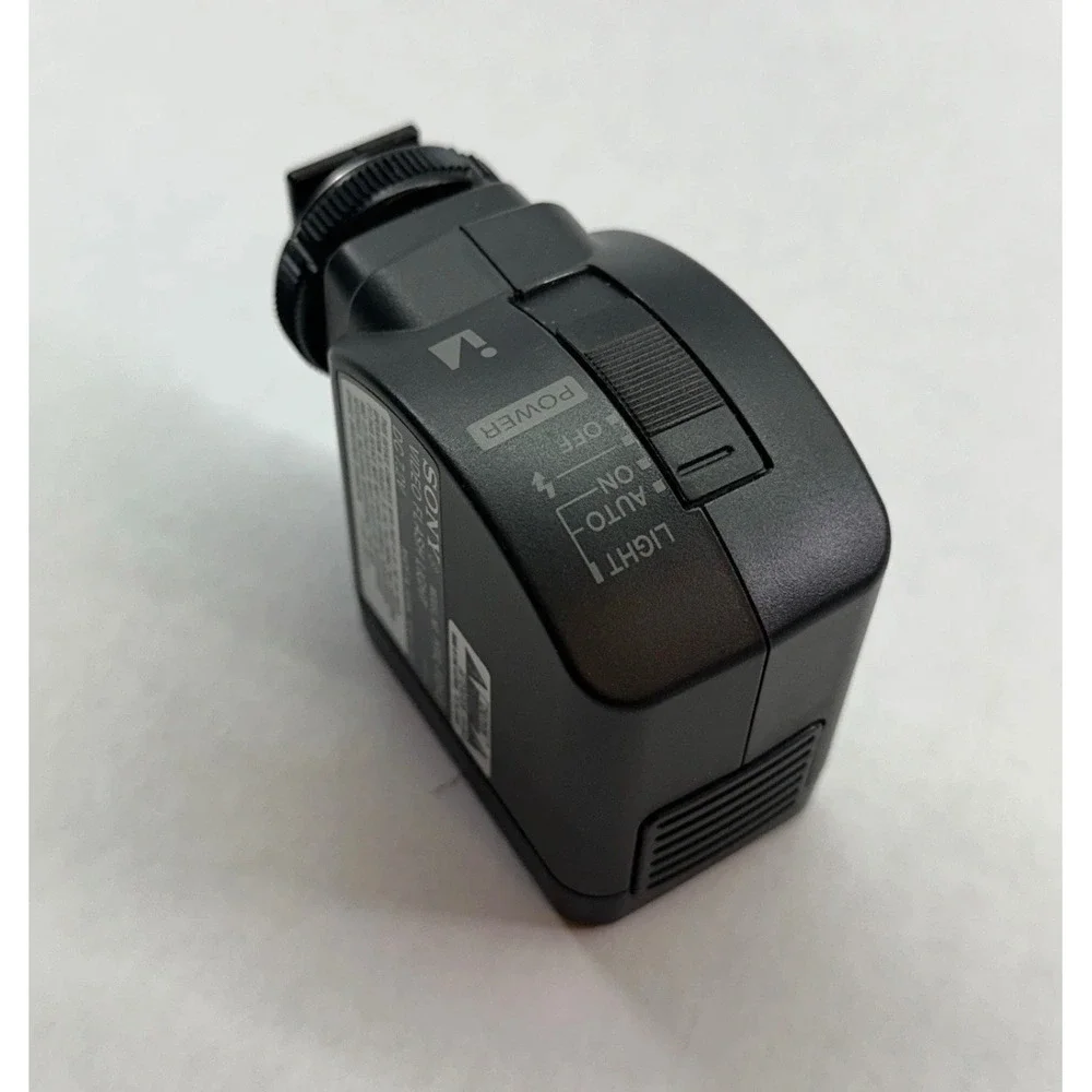 Sony Video Flash Light Attachment Camcorder Model HVL-FDH3 DC 7.2V Black
